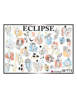 Eclipse, Слайдер-дизайн для ногтей W №773