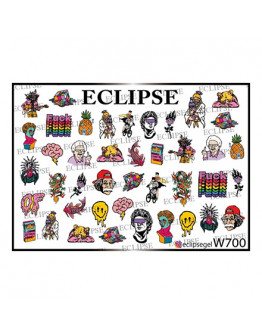 Eclipse, Слайдер-дизайн для ногтей W №700