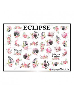 Eclipse, Слайдер-дизайн для ногтей W №807