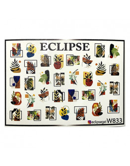 Eclipse, Слайдер-дизайн для ногтей W №833
