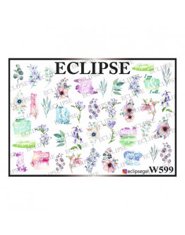 Eclipse, Слайдер-дизайн для ногтей W №599