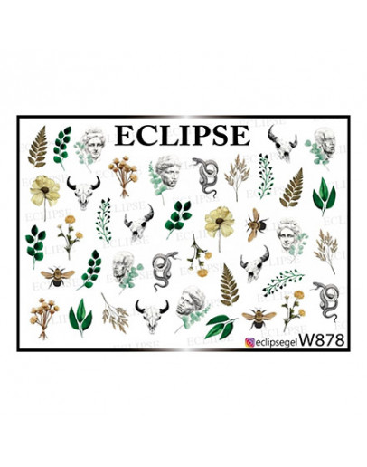 Eclipse, Слайдер-дизайн для ногтей W №878