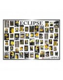 Набор, Eclipse, Слайдер-дизайн для ногтей W №943, 3 шт.