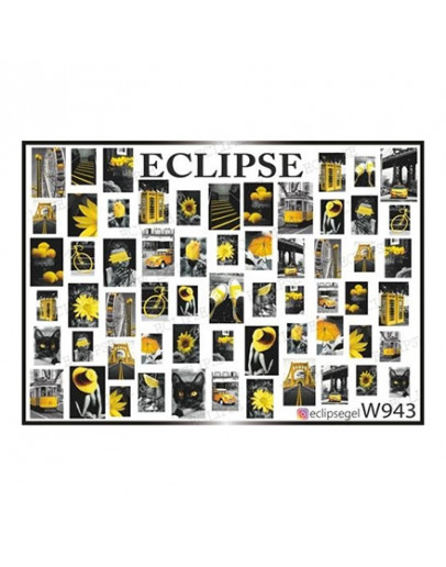 Eclipse, Слайдер-дизайн для ногтей W №943
