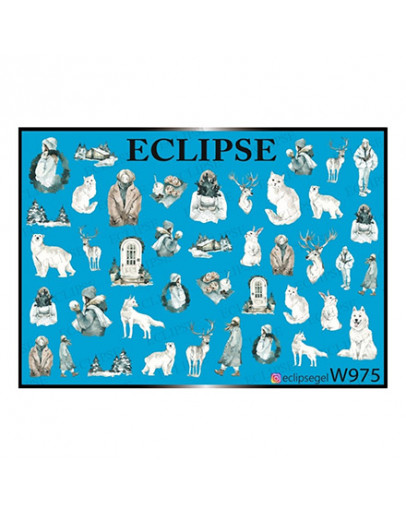 Eclipse, Слайдер-дизайн для ногтей W №975
