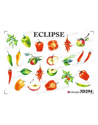 Eclipse, 3D-слайдер для ногтей №294