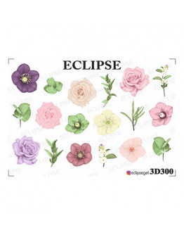 Eclipse, 3D-слайдер для ногтей №300