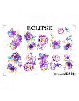 Eclipse, 3D-слайдер для ногтей №304