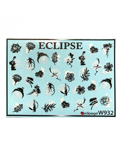 Eclipse, Слайдер-дизайн для ногтей W №932