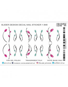 BPW.Style, Слайдер-дизайн «Цветы» №1-848