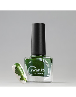 Swanky Stamping, Акварельные краски №03, зеленые, 5 мл