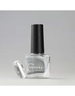 Swanky Stamping, Акварельные краски №04, серебро, 5 мл