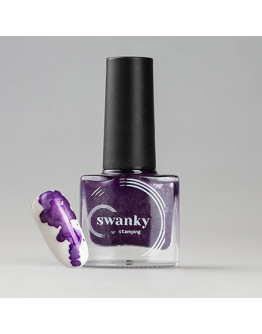 Swanky Stamping, Акварельные краски №09, фиолетовые, 5 мл