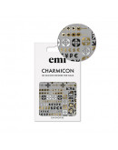 Набор, EMI, 3D-стикеры Charmicon №174, Icons, 3 шт.
