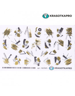 KrasotkaPro, Слайдер-дизайн №163585 «Геометрия», металлик