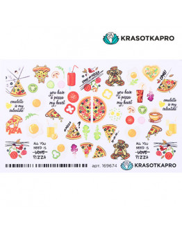 KrasotkaPro, Слайдер-дизайн №169674 «Пицца»