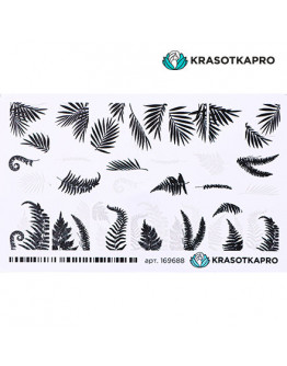 KrasotkaPro, Слайдер-дизайн №169688 «Листья в графике»