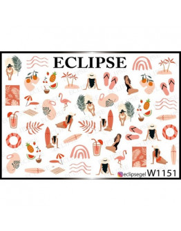 Набор, Eclipse, Слайдер-дизайн W №1151, 3 шт.