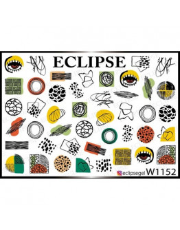 Набор, Eclipse, Слайдер-дизайн W №1152, 3 шт.