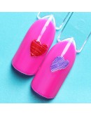 KrasotkaPro, 3D-стикер для ногтей «Сердце. Любовь»