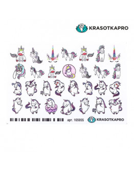KrasotkaPro, 3D-слайдер Crysta l№165955 «Животные. Единороги»