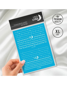 Una Luna, Слайдер-дизайн для ногтей Lianas №N724