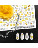 BPW.Style, Слайдер-дизайн Grande «Микс в желто-серых тонах», №8-0096