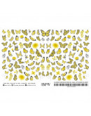 BPW.Style, Слайдер-дизайн Grande «Желто-серые бабочки», №8-0097
