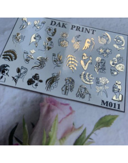 Dak Print, Слайдер-дизайн №M11 Gold