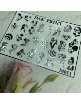 Dak Print, Слайдер-дизайн №M11 Silver