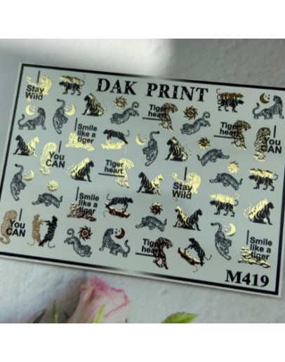 Dak Print, Слайдер-дизайн №M419