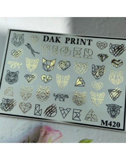 Dak Print, Слайдер-дизайн №M420