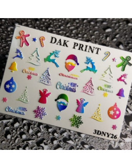 Dak Print, Слайдер-дизайн №3DNY26