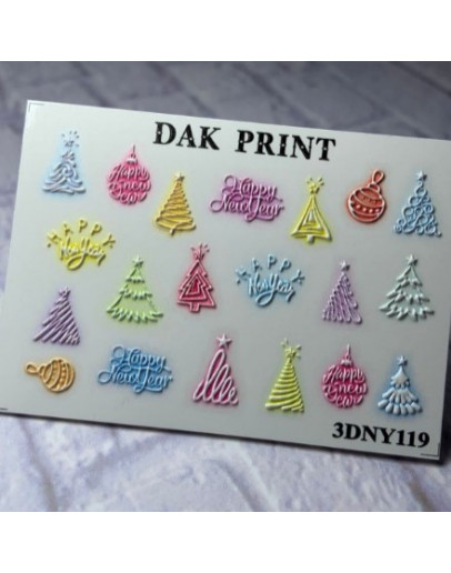 Dak Print, 3D-слайдер №NY119