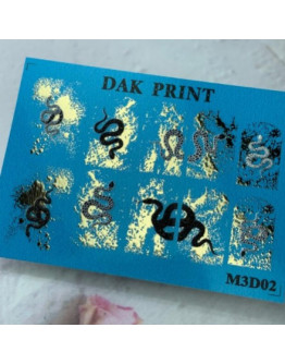 Dak Print, 3D-слайдер №M02