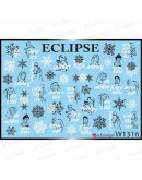 Набор, Eclipse, Слайдер-дизайн W №1316, 2 шт.