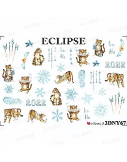 Eclipse, 3D-слайдер для ногтей NY №67