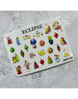 Eclipse, 3D-слайдер для ногтей NY №55