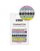 EMI, 3D-стикеры Charmicon №197 «Цветные смайлы!»