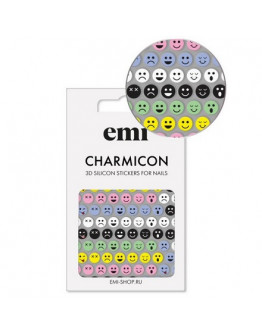EMI, 3D-стикеры Charmicon №197 «Цветные смайлы!»