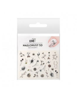 EMI, Слайдер-дизайн Nailcrust 5D №22 «Сухоцветы»