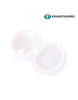 KrasotkaPro, Светоотражающая присыпка для дизайна ногтей, белая