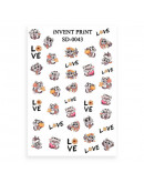 iNVENT PRiNT, Слайдер-дизайн «Кот. Love. Осень» №SD-43