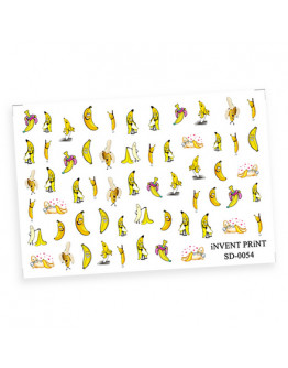 iNVENT PRiNT, Слайдер-дизайн «Банан. Фрукты» №SD-54