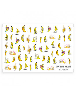 iNVENT PRiNT, Слайдер-дизайн «Банан. Фрукты» №SD-54