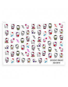 iNVENT PRiNT, Слайдер-дизайн «Китти. Hello Kitty» №SD-74