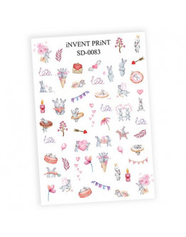 iNVENT PRiNT, Слайдер-дизайн «Зайчики. Праздники» №SD-83