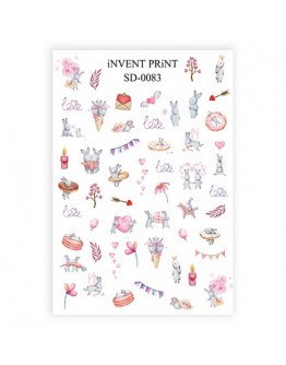 iNVENT PRiNT, Слайдер-дизайн «Зайчики. Праздники» №SD-83