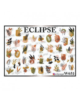 Eclipse, Слайдер-дизайн для ногтей W №651