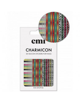 EMI, 3D-стикеры Charmicon №206 «Цветные полосы»
